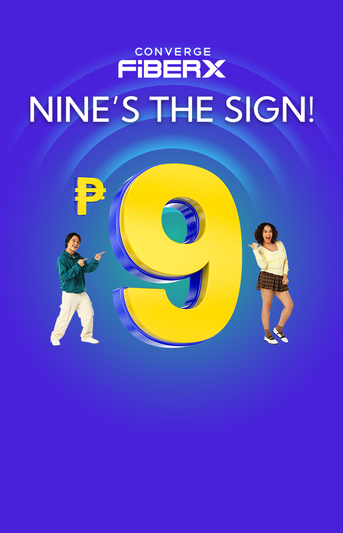 Nine's the Sign Promo Hero